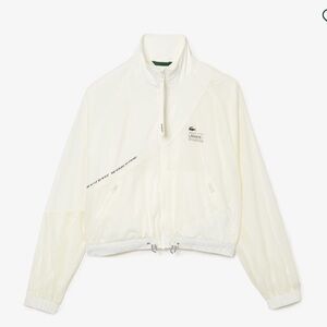 Lacoste Mesh Nylon Jacket (Size 40 Women's)